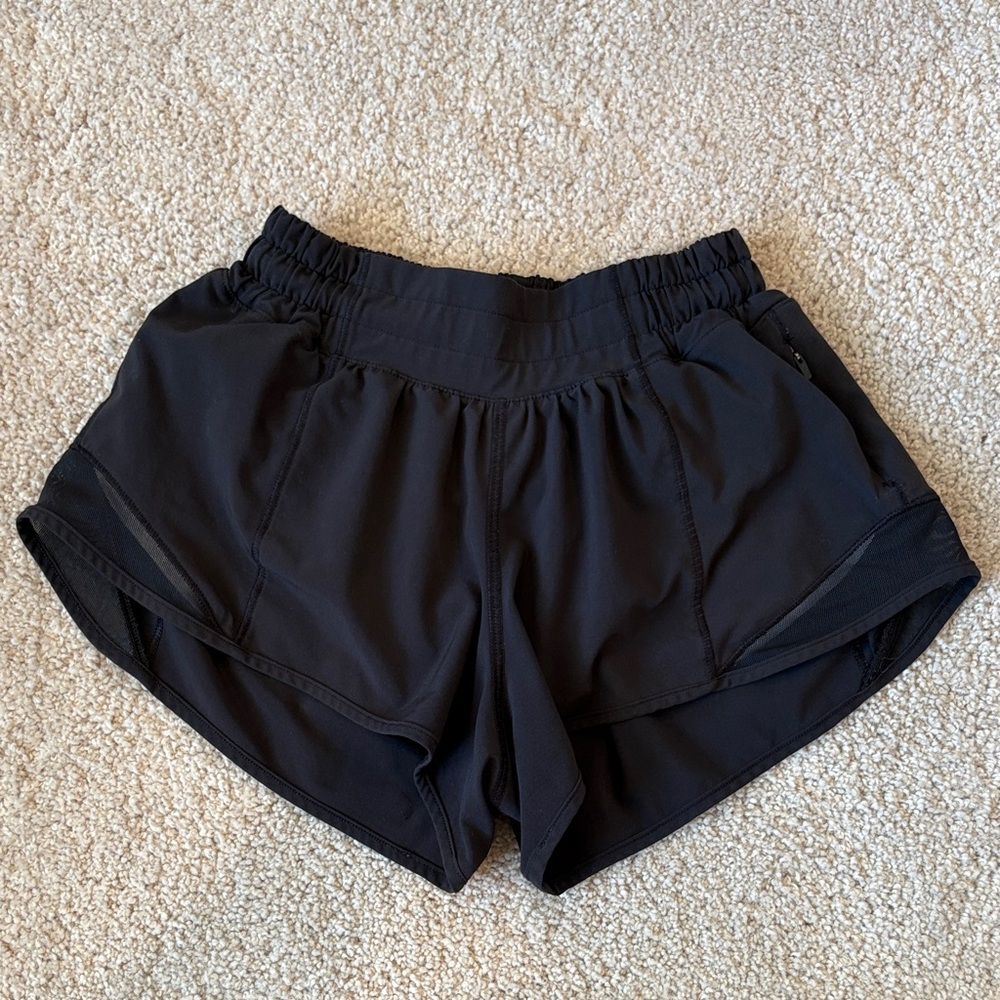 lululemon Black Women's Hotty Hot Shorts